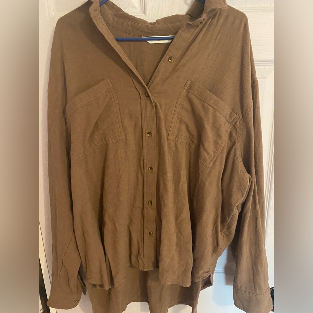 Womens Button Up